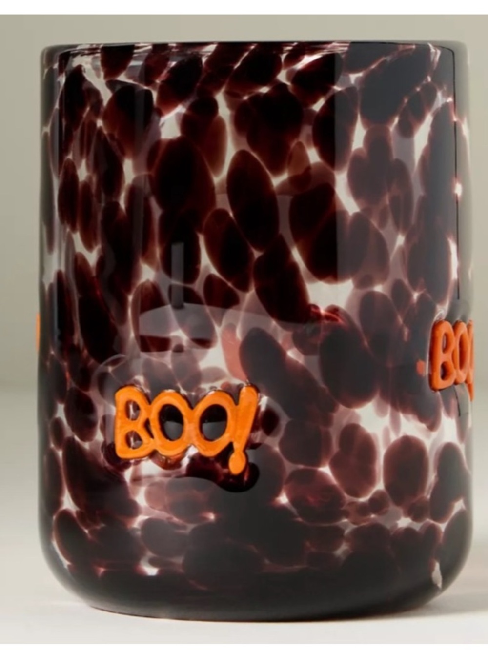 NWT Anthropologie Mystic Icon Juice Glass BOO